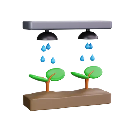 Irrigation System  3D Icon