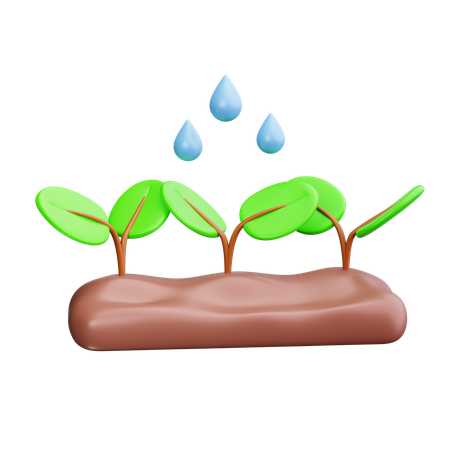 Irrigation System  3D Icon