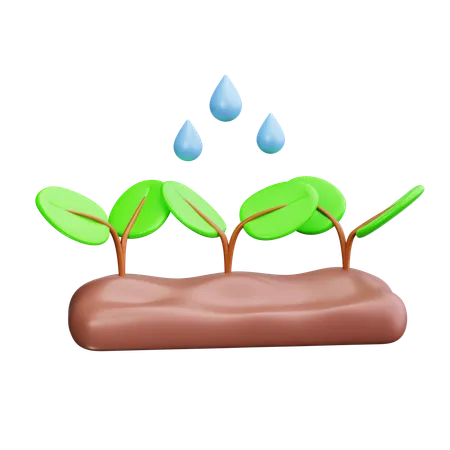 Irrigation System  3D Icon