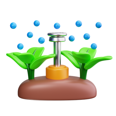 Irrigation System  3D Icon