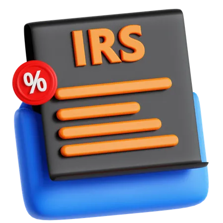 Irs Envelope  3D Icon