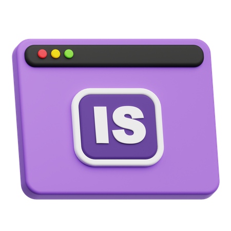 Is Website  3D Icon