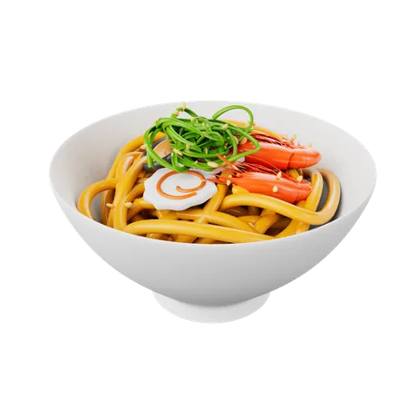 Fideos udon ise  3D Icon