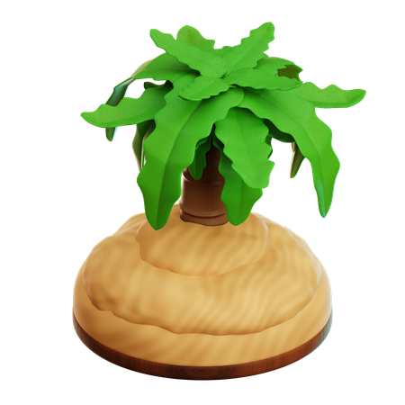 Isla  3D Icon