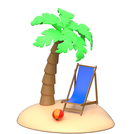 Isla  3D Icon
