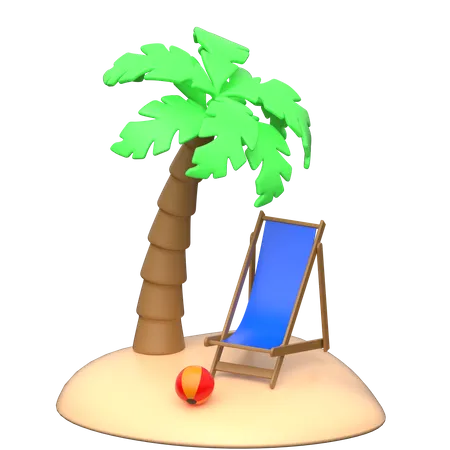Isla  3D Icon