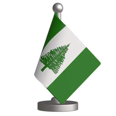 Isla Norfolk  3D Icon