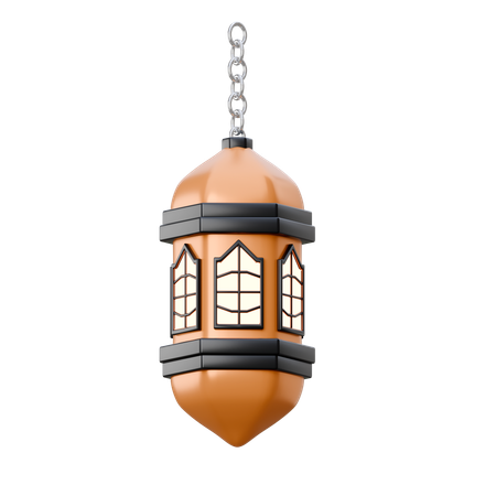 Islam Lantern  3D Icon