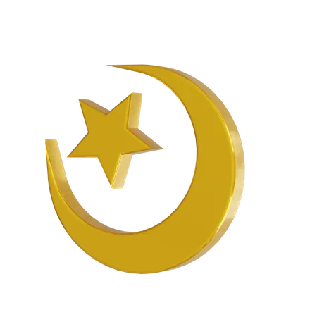 Islam Sign  3D Icon