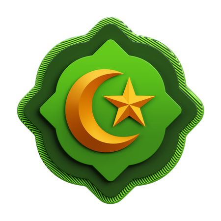 Islam-Symbol  3D Icon