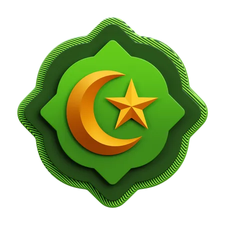 Islam-Symbol  3D Icon