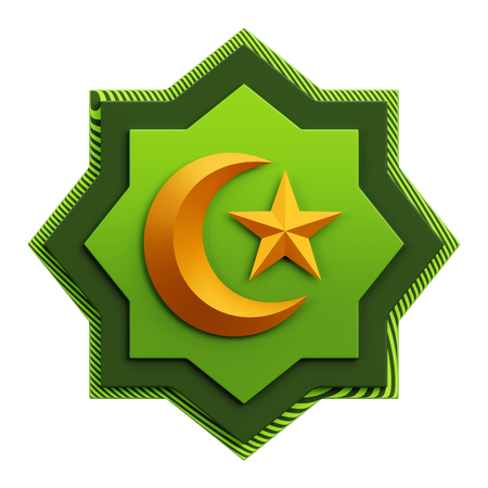 Islam Symbol  3D Icon