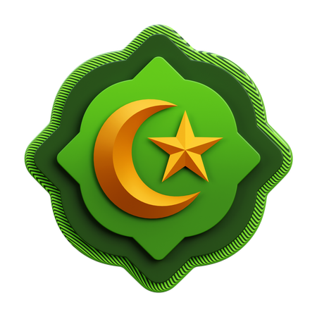 Islam Symbol  3D Icon