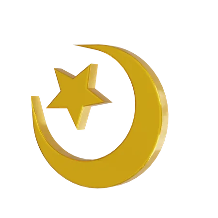 Islam-Zeichen  3D Icon