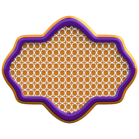 Islamic Badge  3D Icon