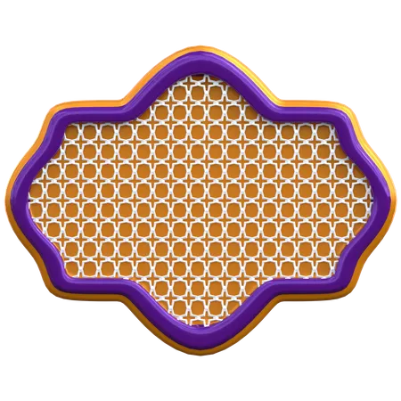 Islamic Badge  3D Icon
