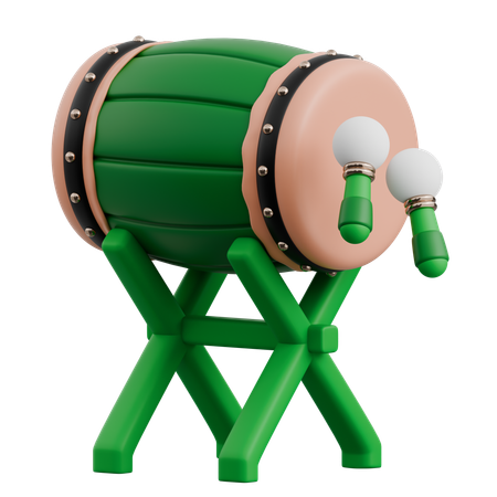 Islamic Bedug Drum  3D Icon