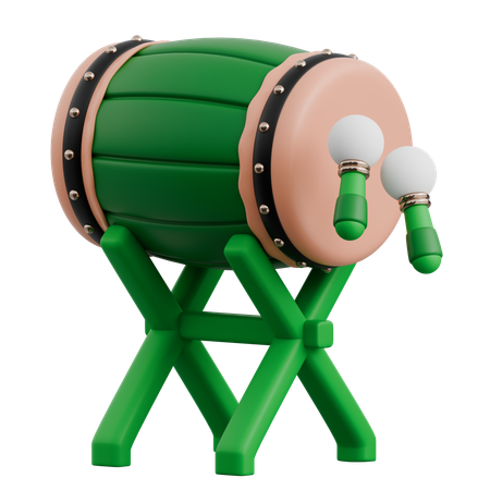 Islamic Bedug Drum  3D Icon