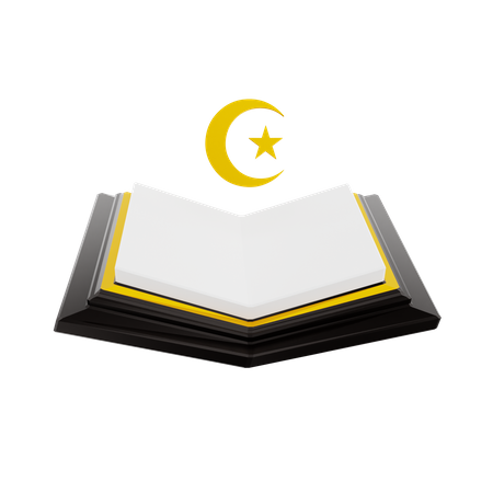 Islamic Book 3D Icon