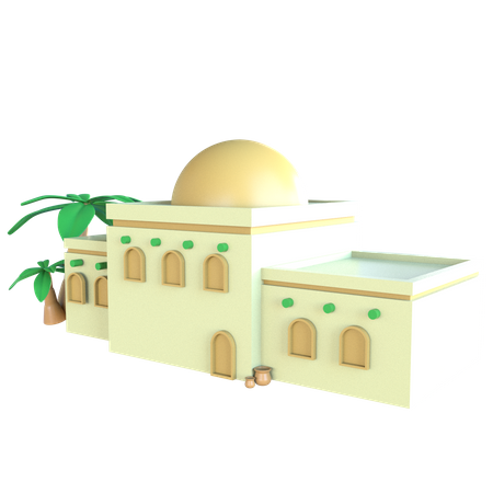 Islamic Building  3D Icon