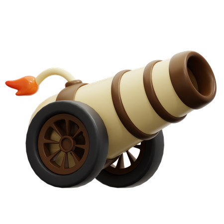Islamic Cannon  3D Icon