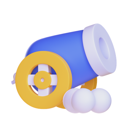 이슬람 대포  3D Icon