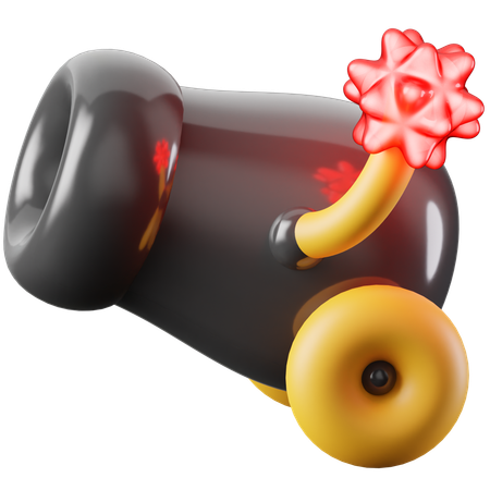 Islamic Cannon  3D Icon