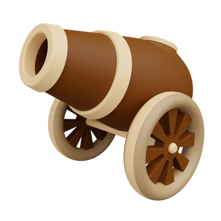 Islamic Cannon  3D Icon