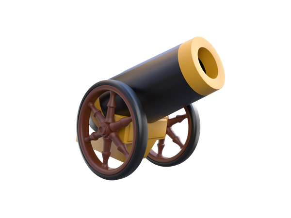Islamic Canon  3D Icon