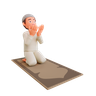 islamic child emoji 3d
