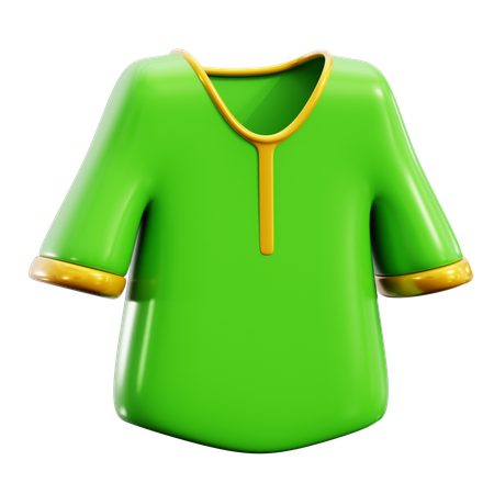 Islamic Clothes  3D Icon