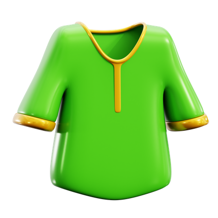 Islamic Clothes  3D Icon