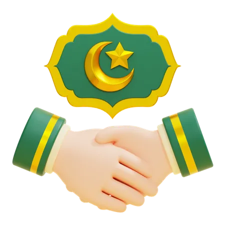 Islamic community  3D Icon