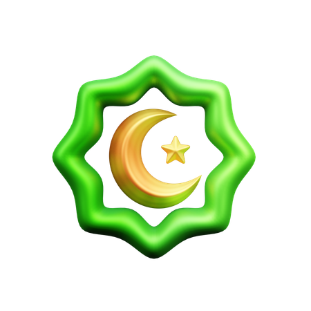 Islamic Decoration  3D Icon