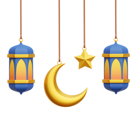 Islamic Decoration  3D Icon