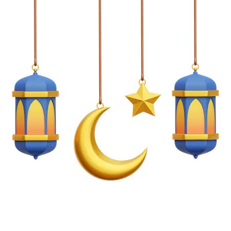 Islamic Decoration  3D Icon