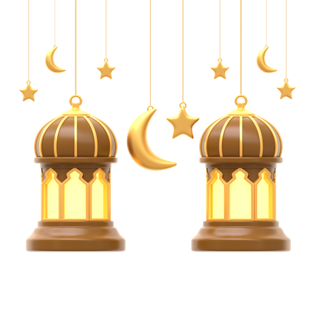 Islamic Decoration  3D Icon