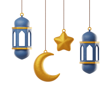 Islamic Decoration  3D Icon