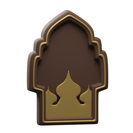 Islamic decoration  3D Icon