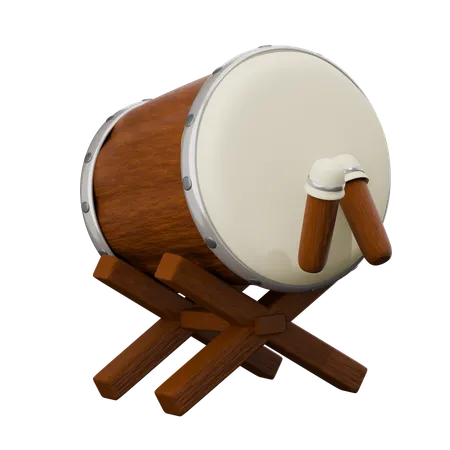 Islamic Drum  3D Icon