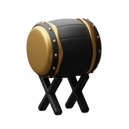 Islamic drum  3D Icon