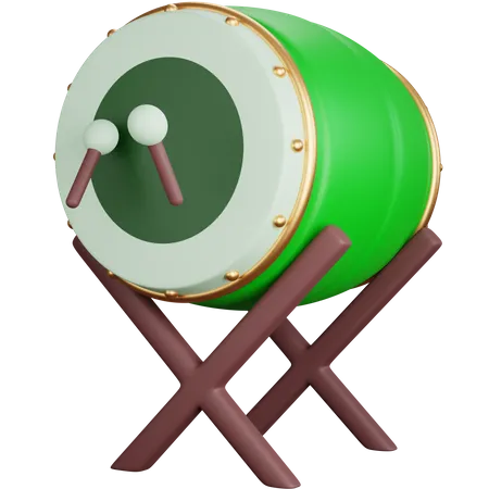 Islamic Drum  3D Icon