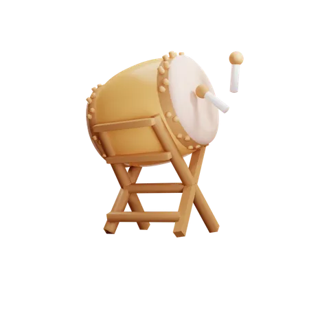 Islamic Drum  3D Icon