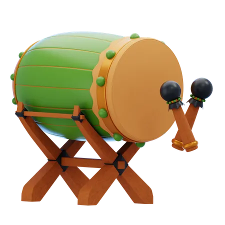 Islamic Drum  3D Icon