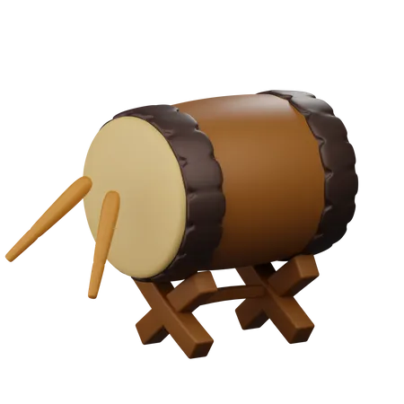 Islamic Drum  3D Icon