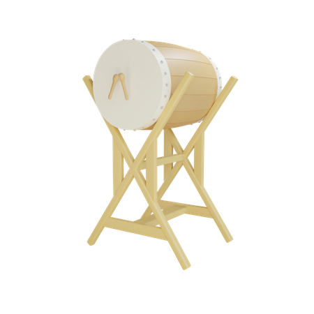 Islamic Drum  3D Icon