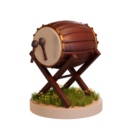 Islamic Drum Podium  3D Icon