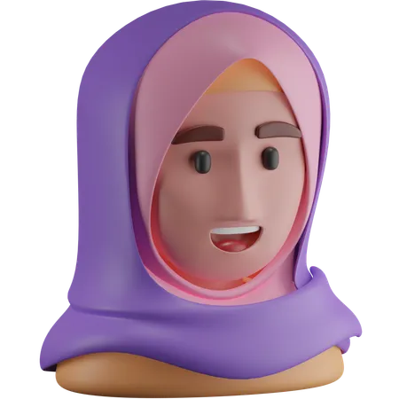 Islamic Fashion  3D Icon