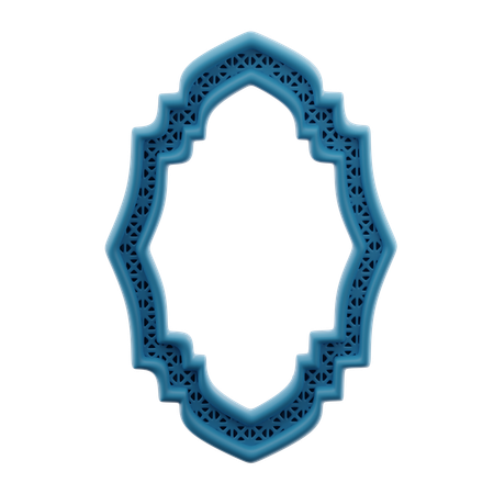 Islamic frame  3D Icon