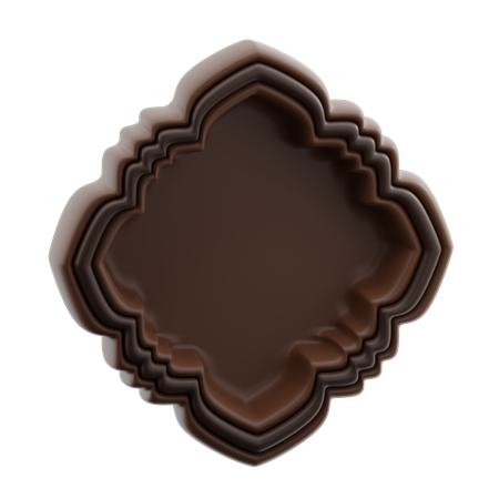 Islamic Frame  3D Icon